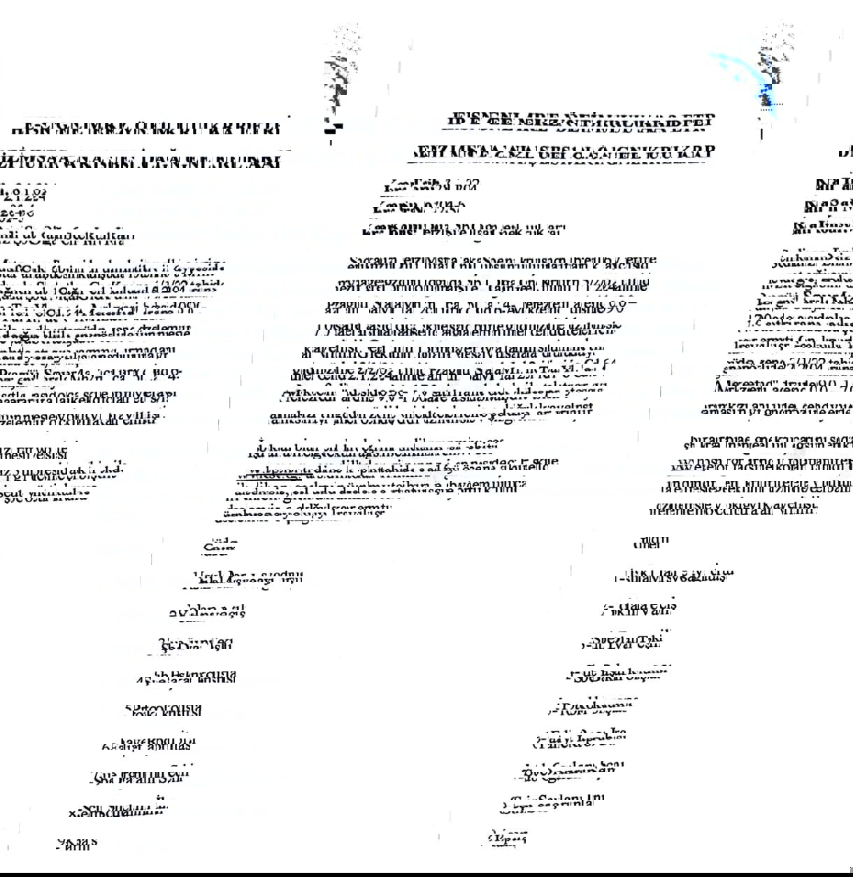 DENİZLİ MUSTAFA CANKAL ŞUBESİ 1. OLAĞAN GENEL KURUL KARARI